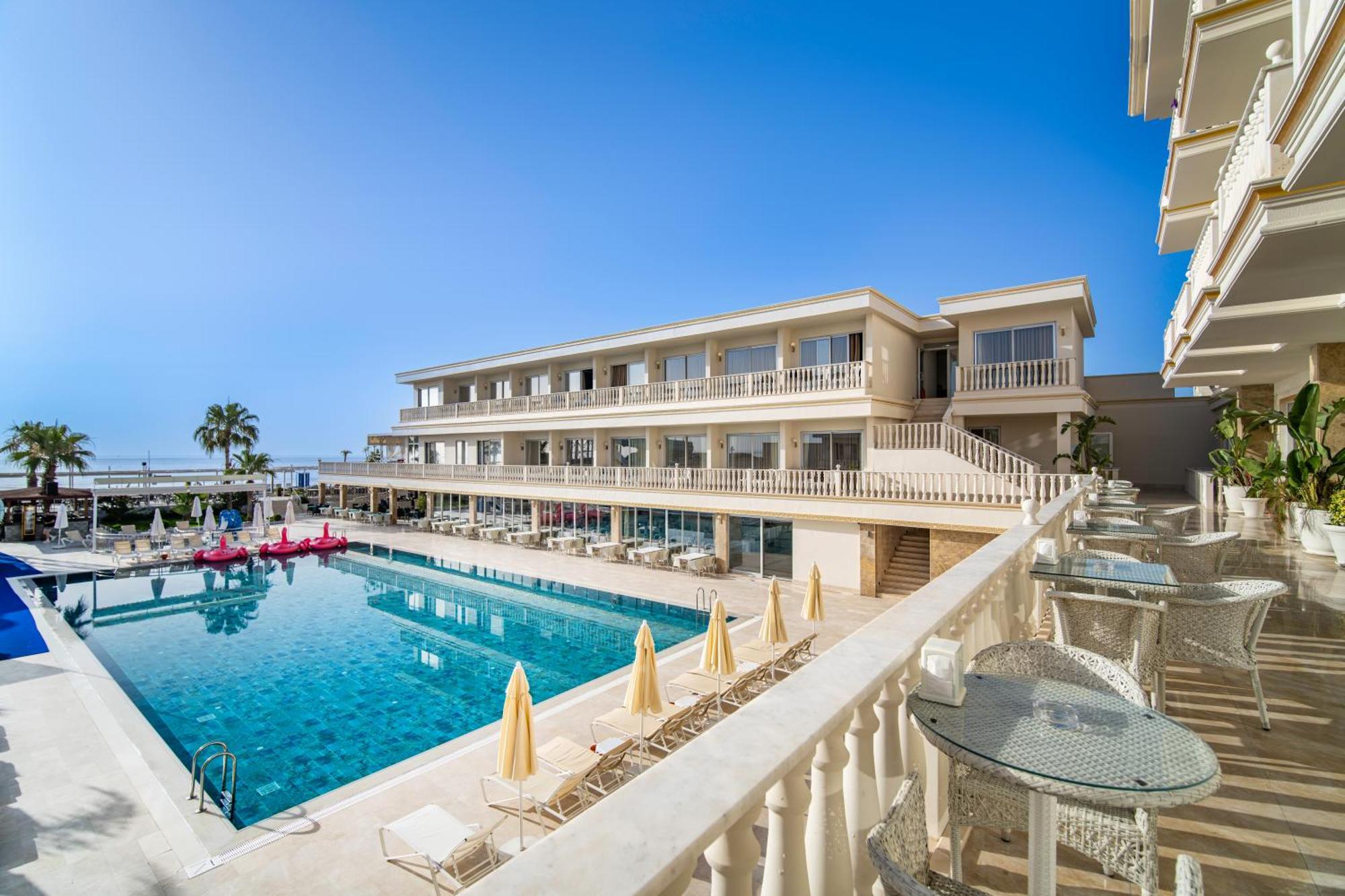 Sl La Perla Hotel Kemer Antália Exterior foto
